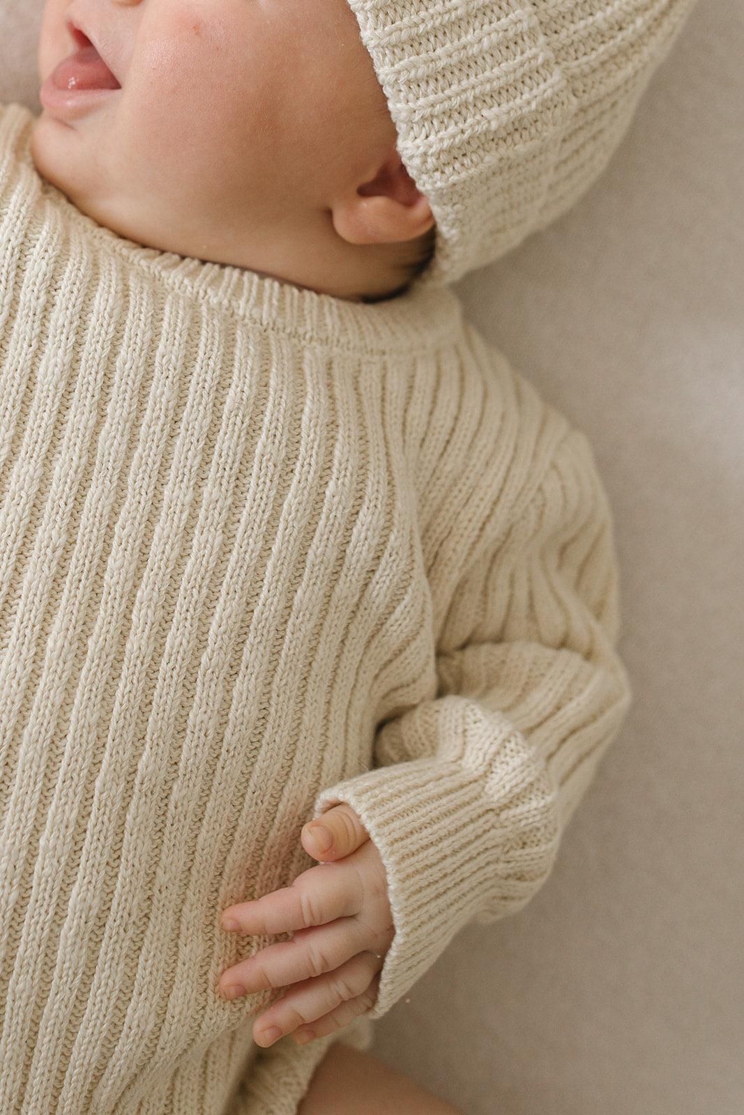 Oatmeal Teddy Bodysuit