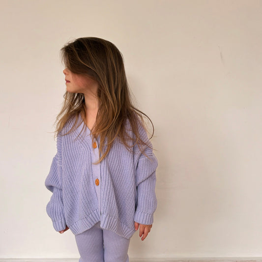 Lilac Avery Cardigan