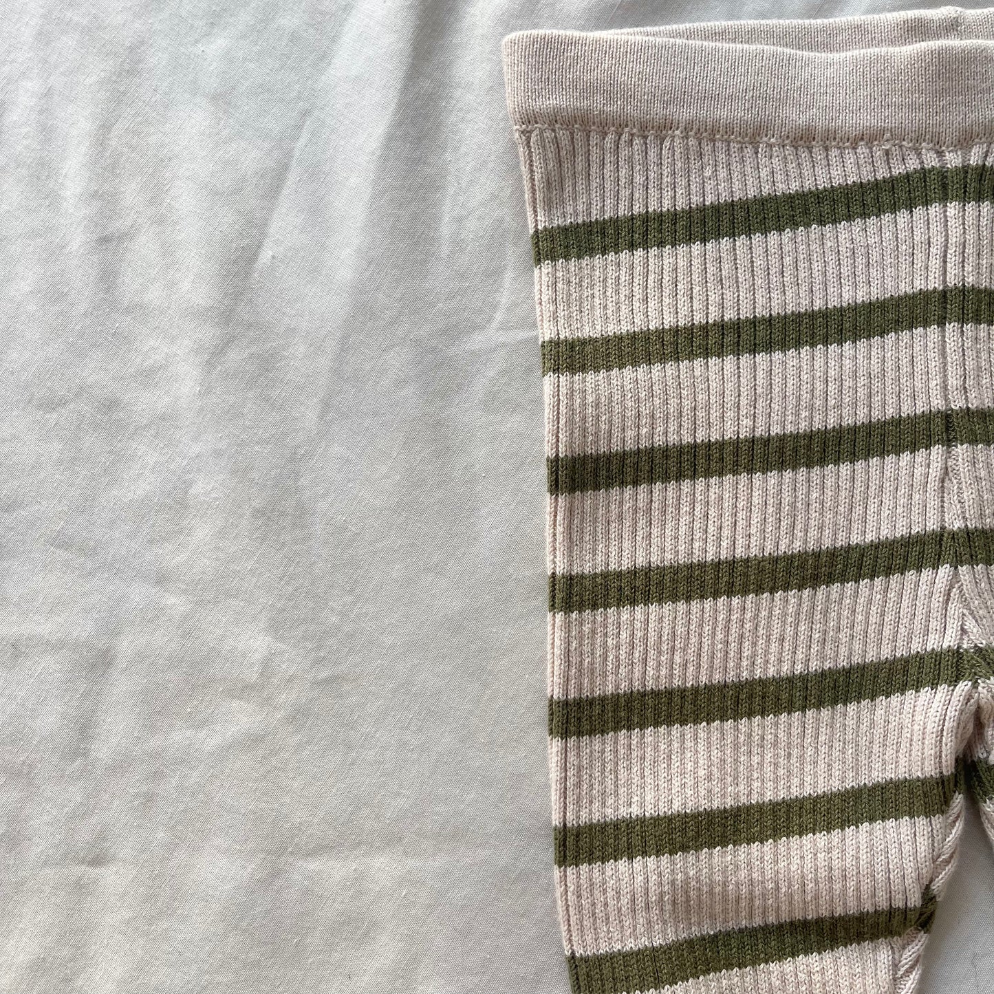 Olive Stripe Noa Leggings
