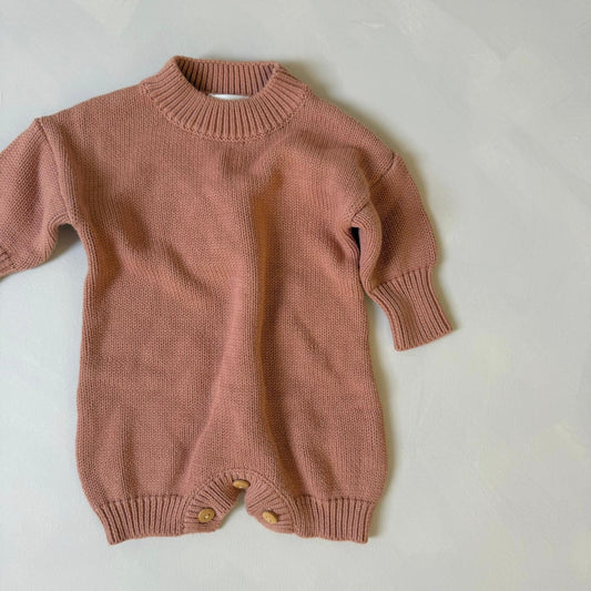 Terracotta River Romper 0-3m