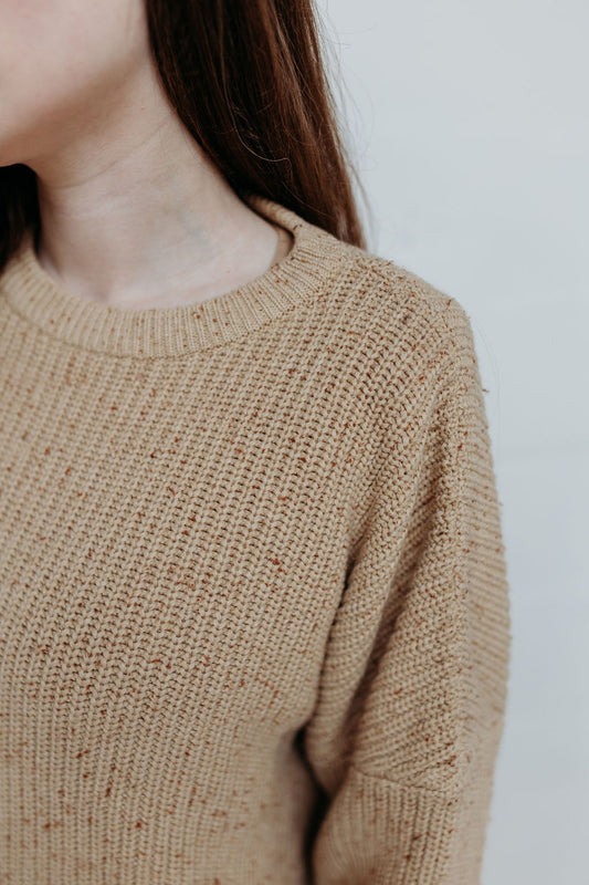 Adult Flecked Honey Aspen Jumper