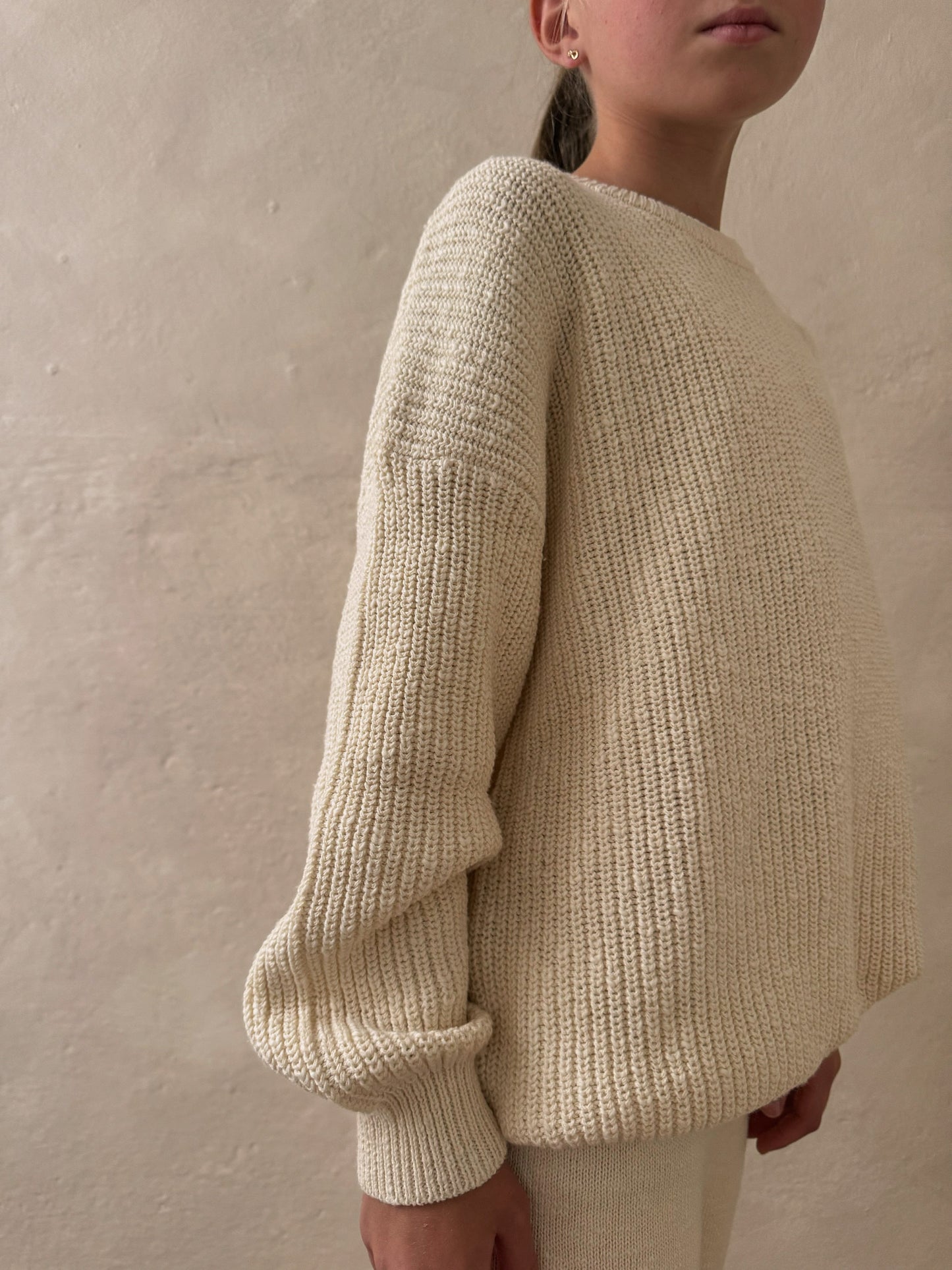 Oatmeal Teddy Jumper