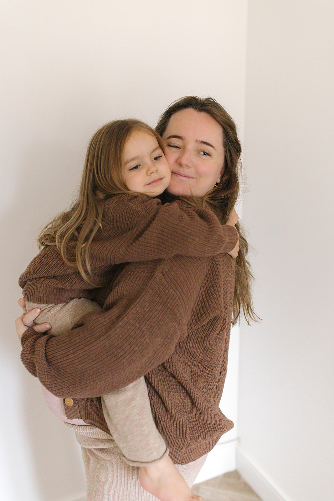 Adult Cocoa Teddy Cardigan