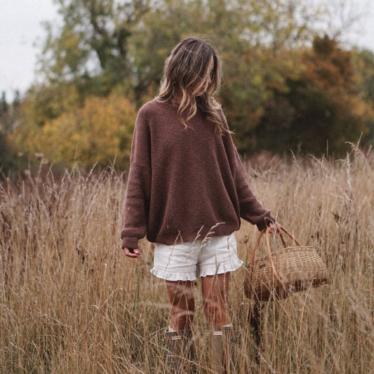 Adult Cocoa Teddy Jumper