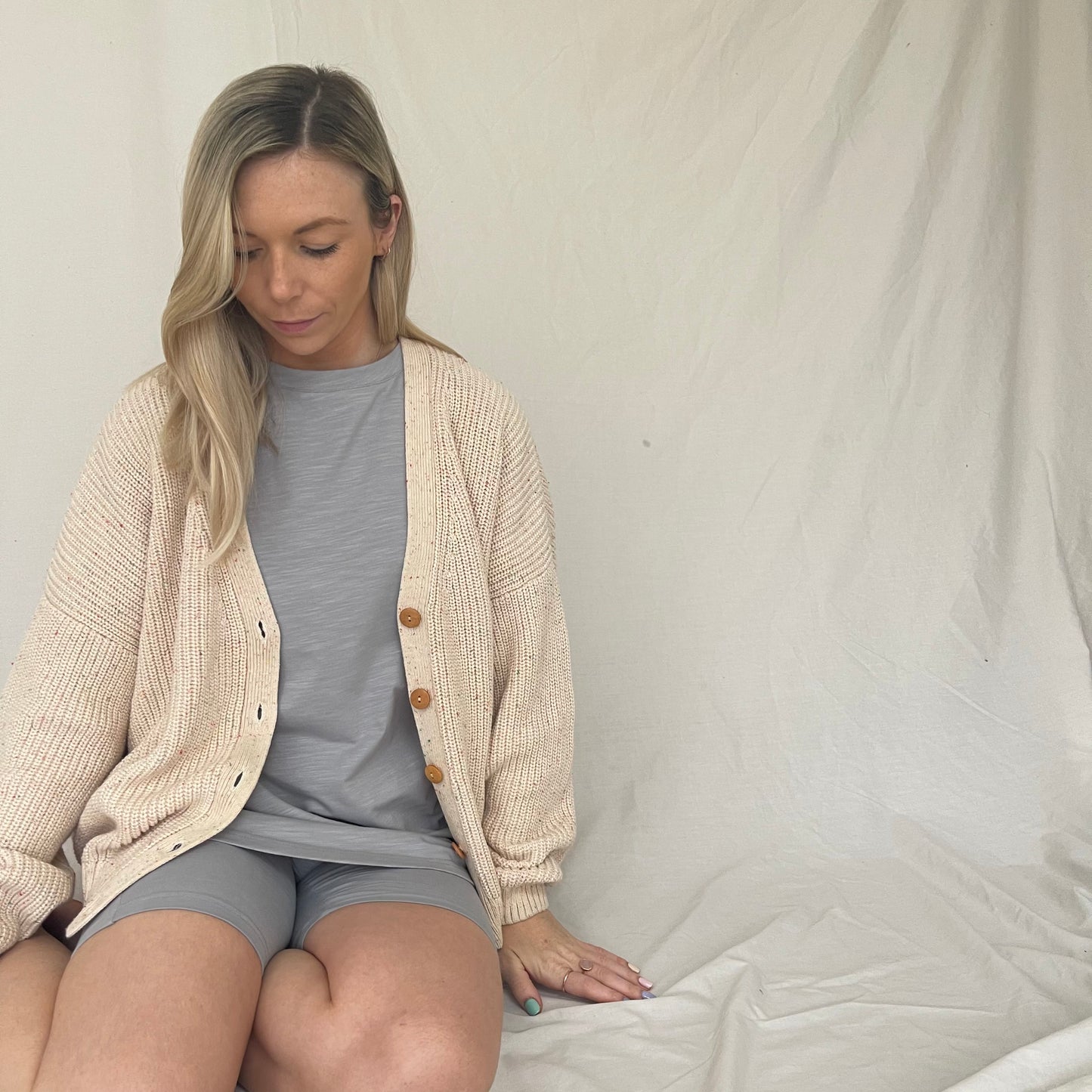 Adult Flecked Avery Cardigan