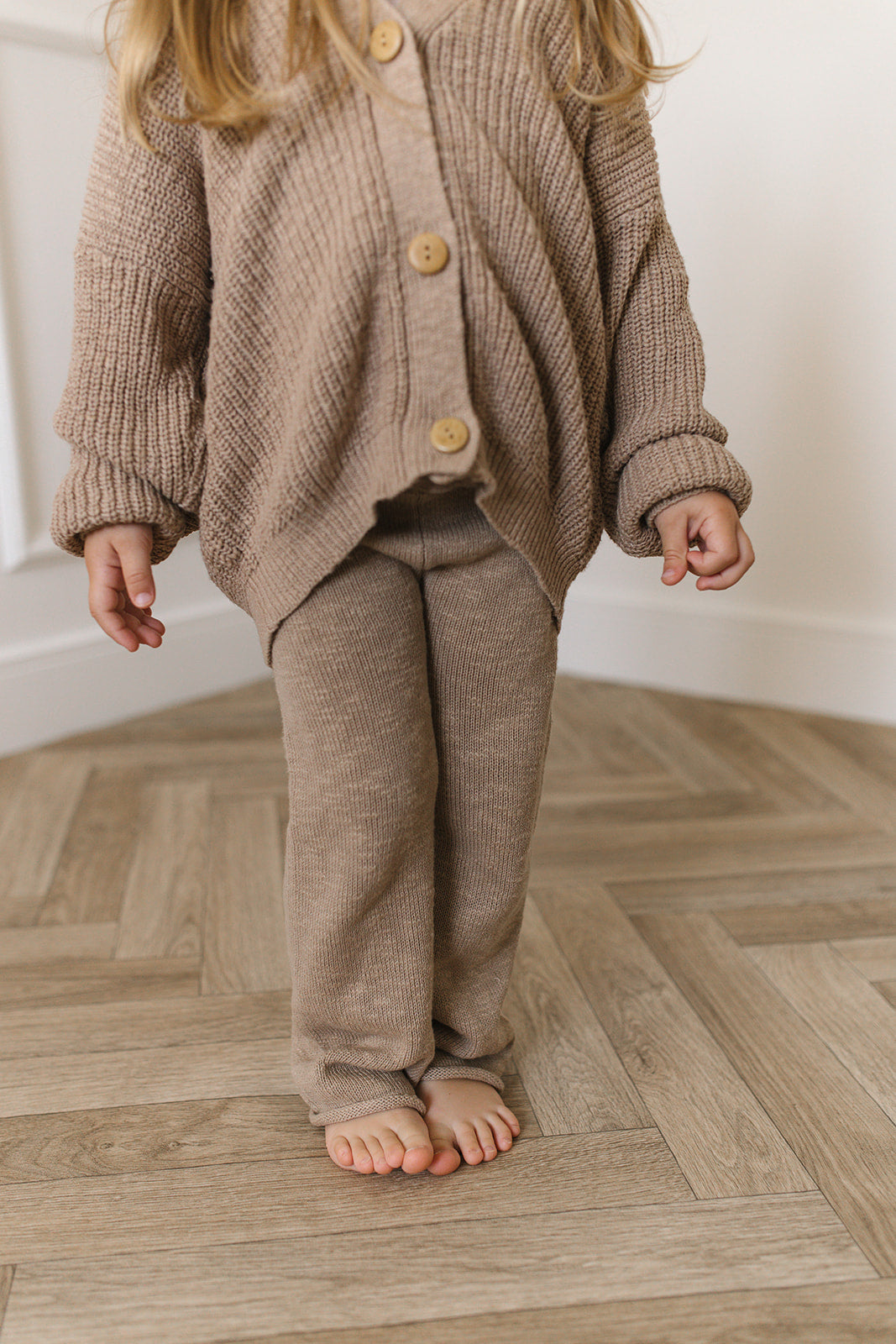 Beige Teddy Cardigan