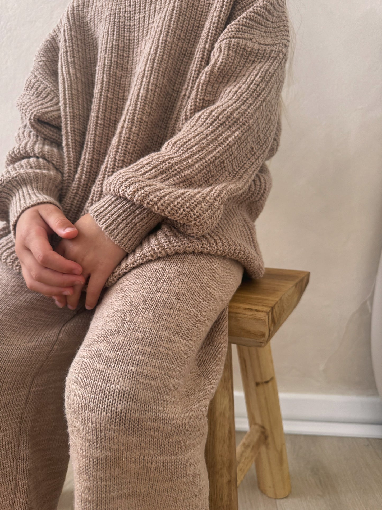 Beige Teddy Pants