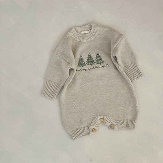 Merry and Bright River Romper