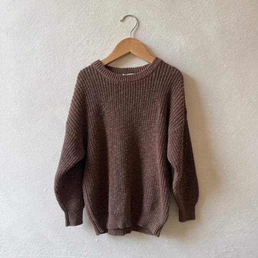 Cocoa Teddy Jumper 4-5y