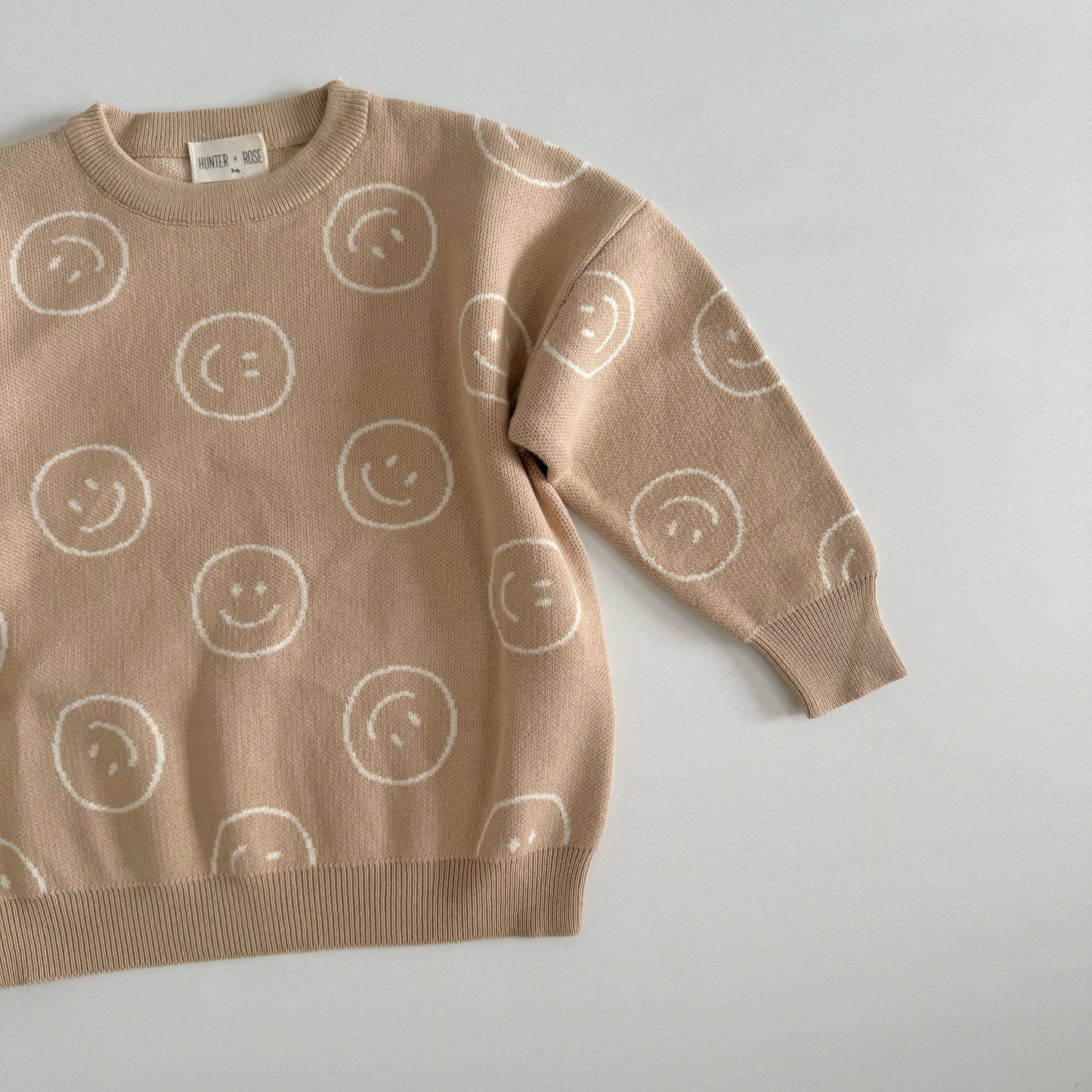 Tan Smiley Quinn Jumper