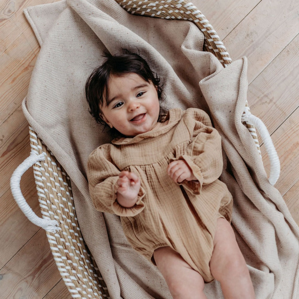 Tan Aria Romper