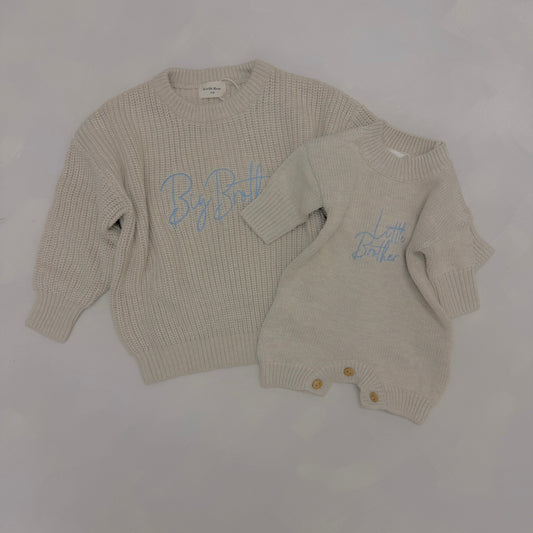 Little Brother Romper ( ALL COLOURS)