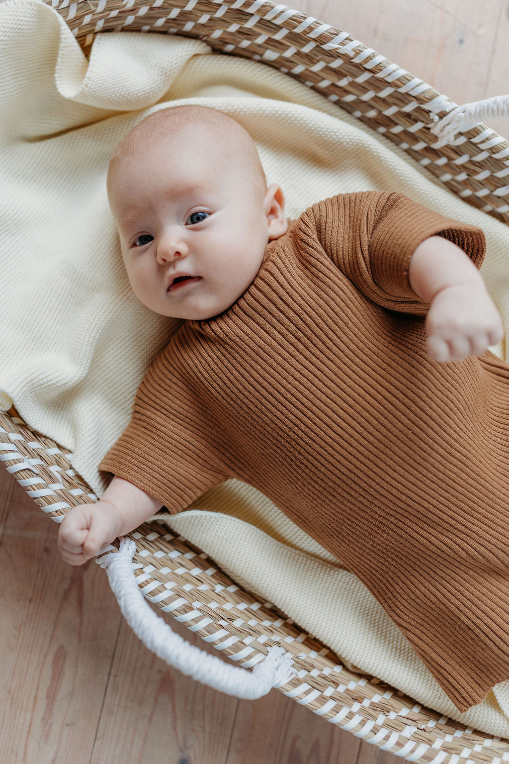 Walnut Ribb Romper