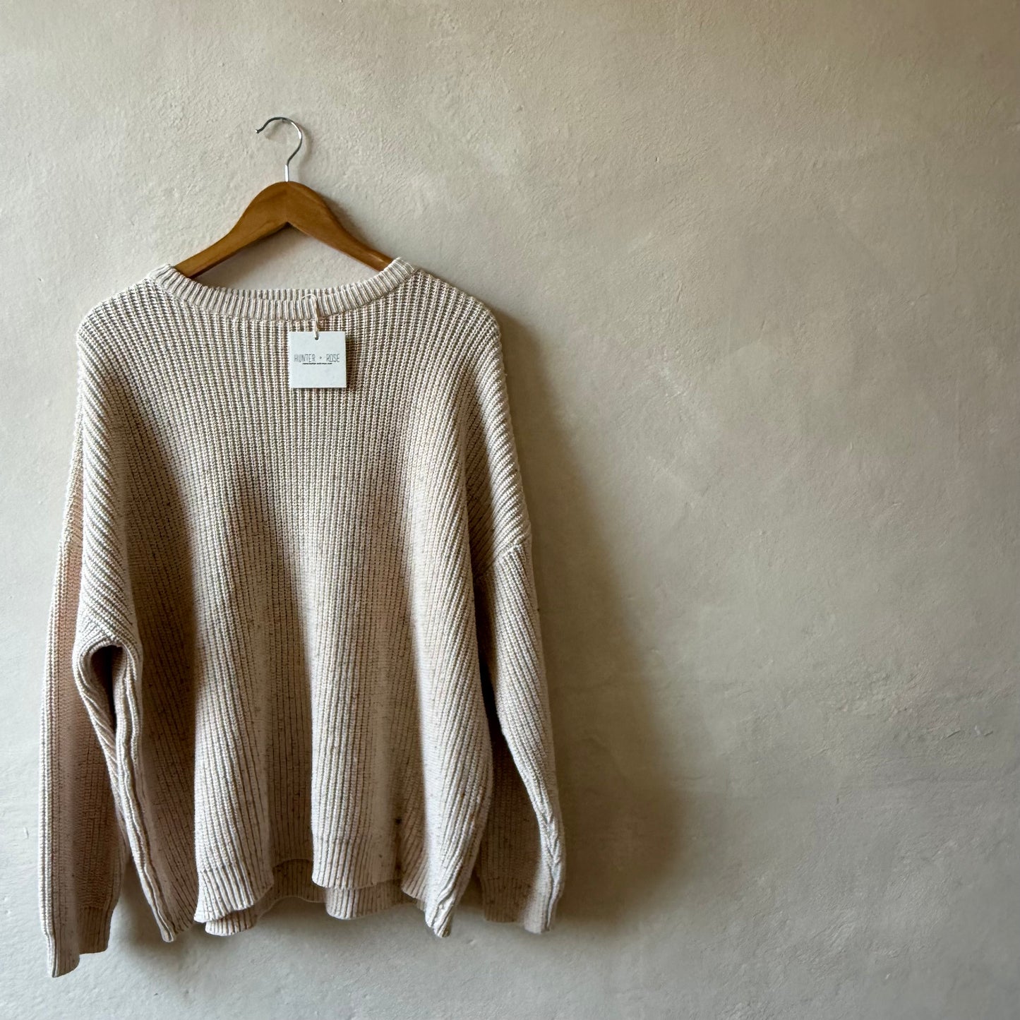 Adult Flecked Aspen Jumper large