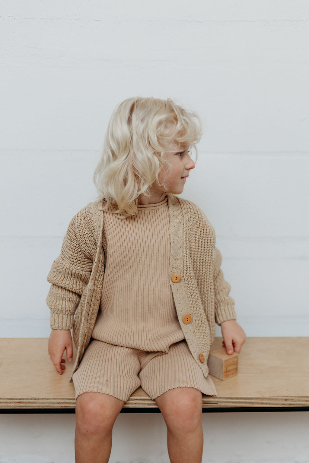 Honey Flecked Avery Cardigan