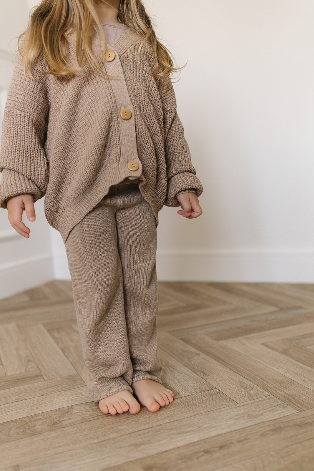 Beige Teddy Pants