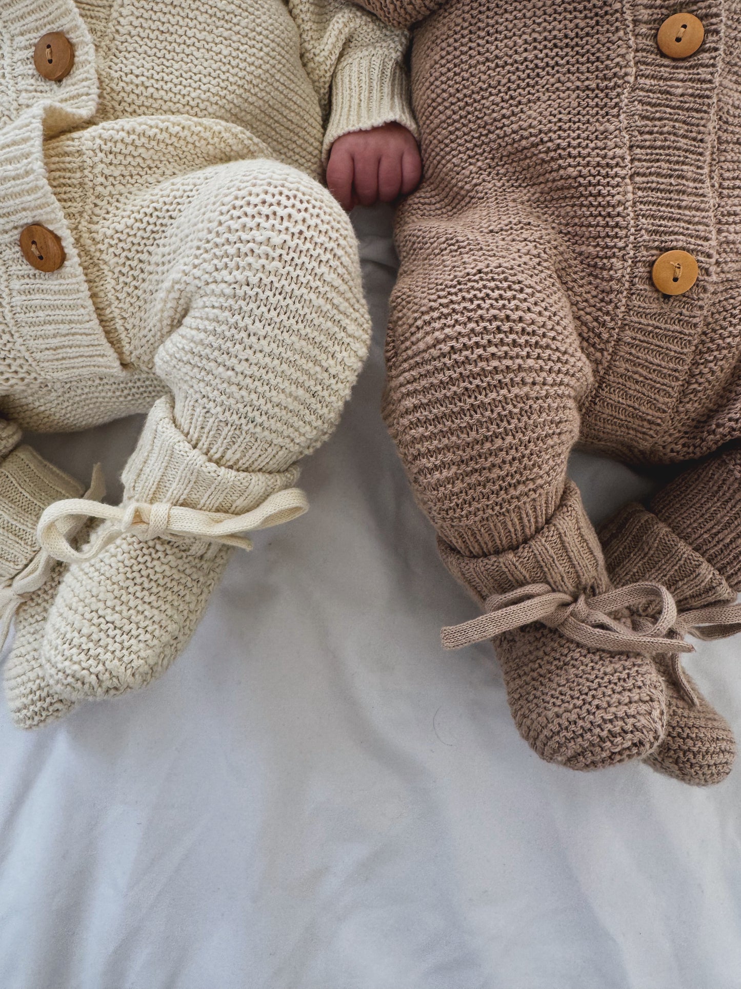Beige Teddy Romper