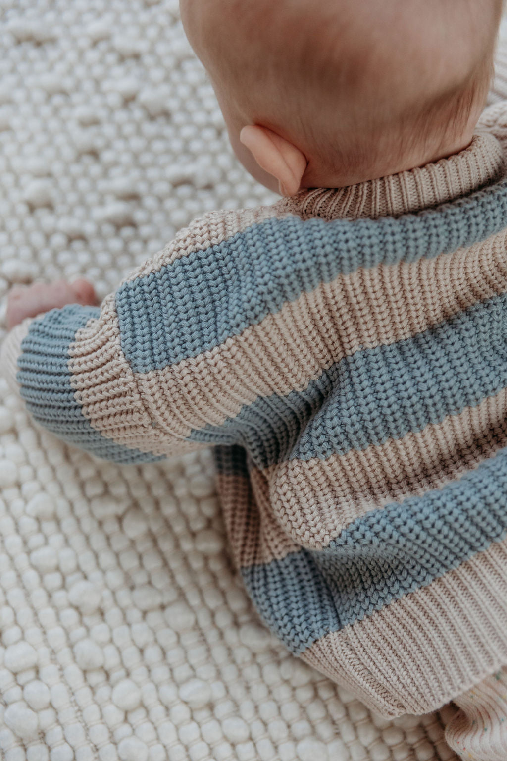 Mist Stripe Aspen Jumper