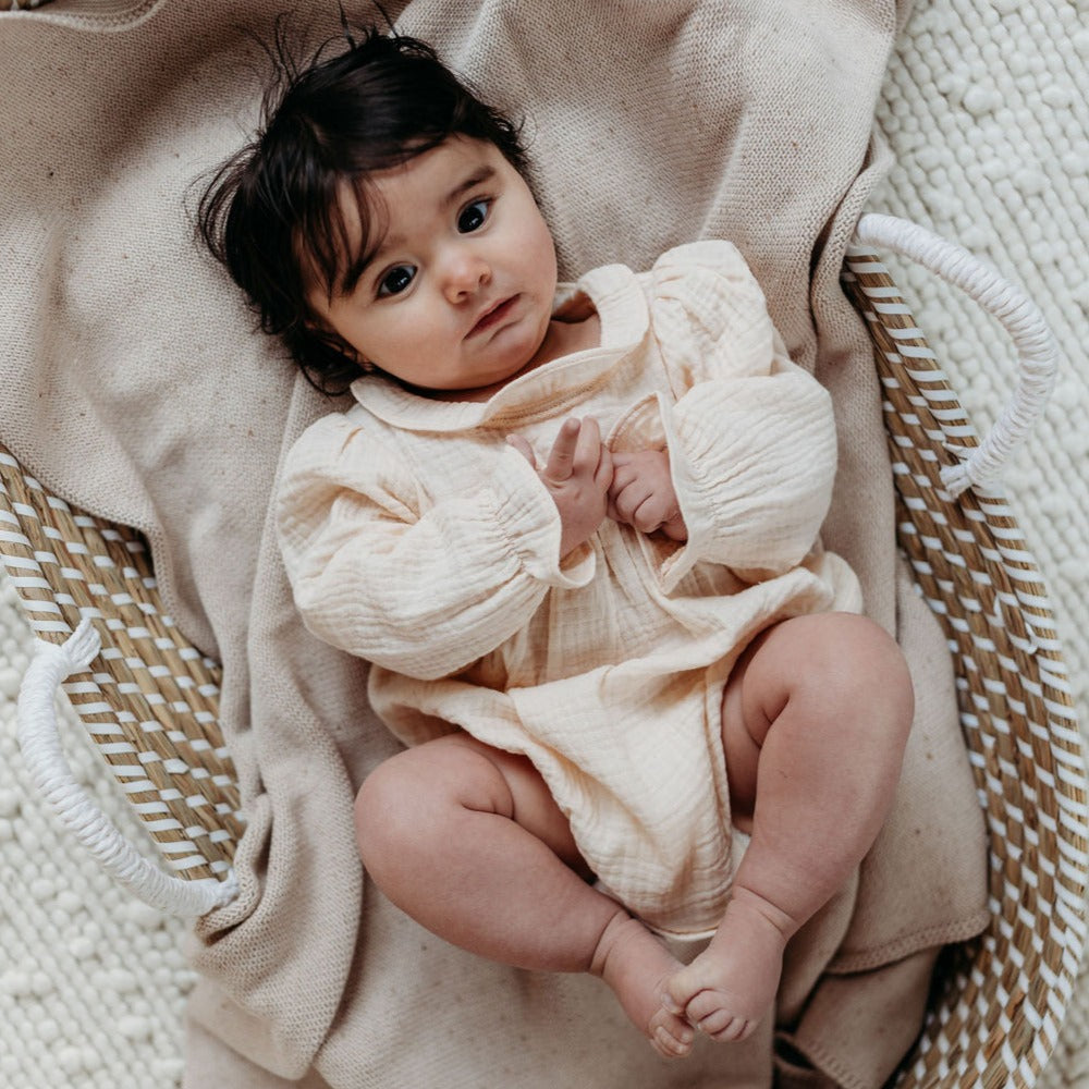 Cream Aria Romper