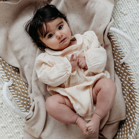 Cream Aria Romper