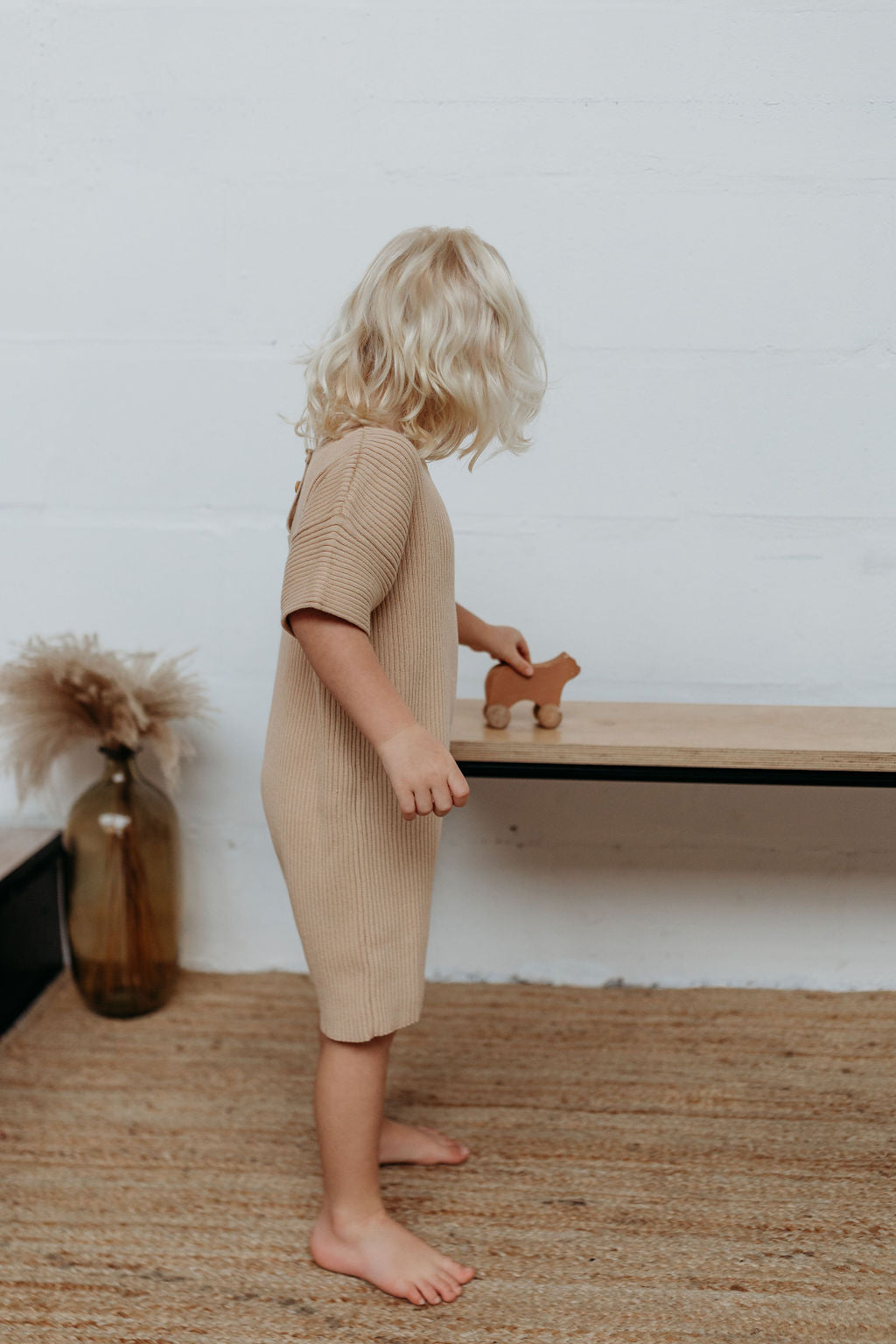 Sand Ribb Romper