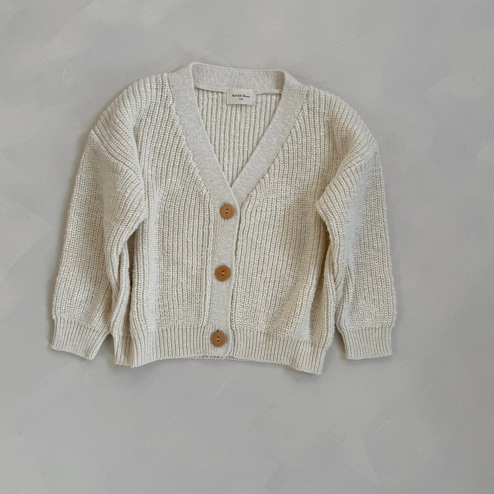 Oatmeal Teddy Cardigan