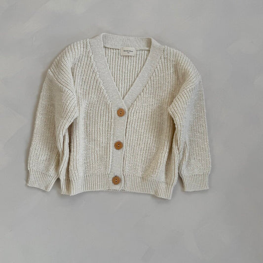 Oatmeal Teddy Cardigan