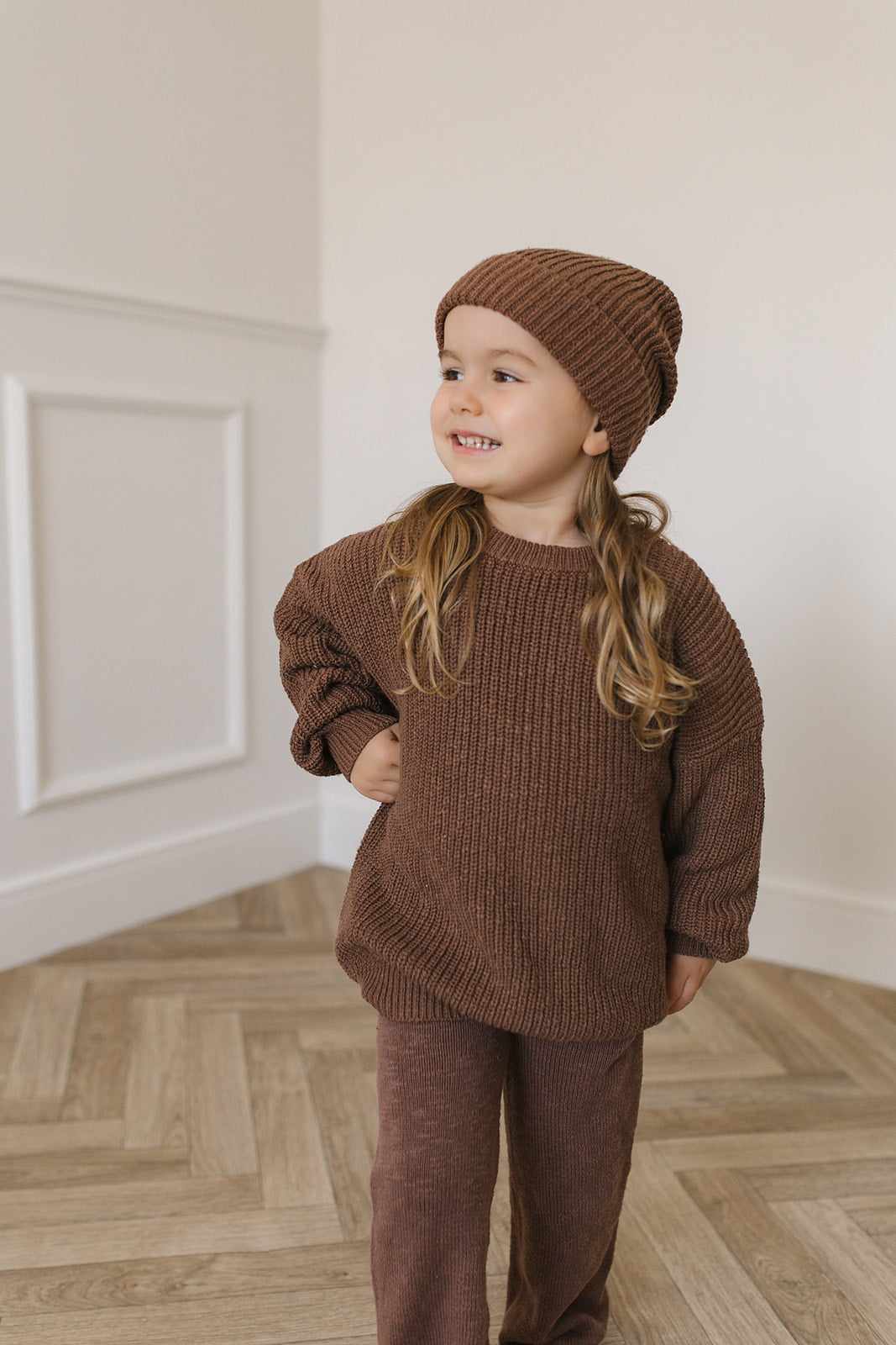 Cocoa Teddy Beanie