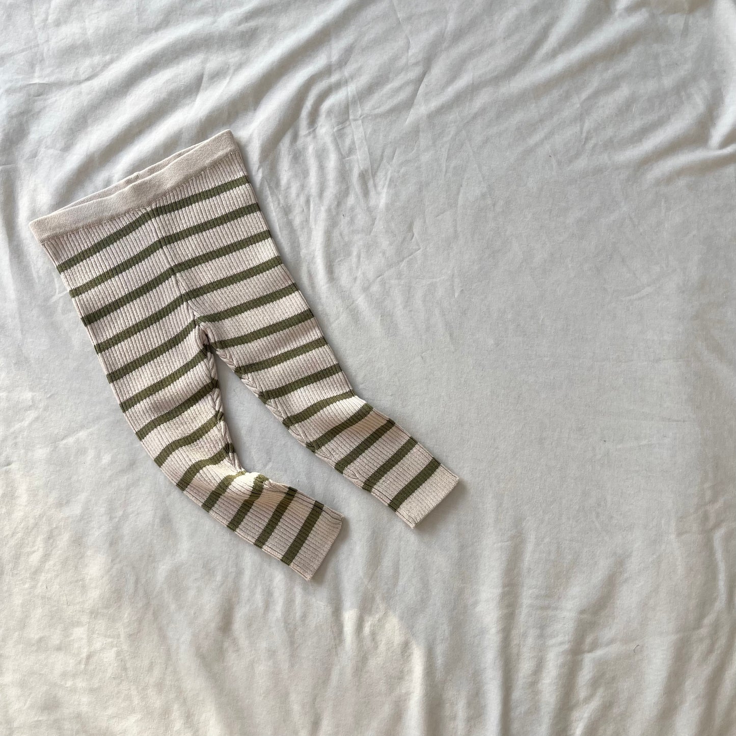 Olive Stripe Noa Leggings