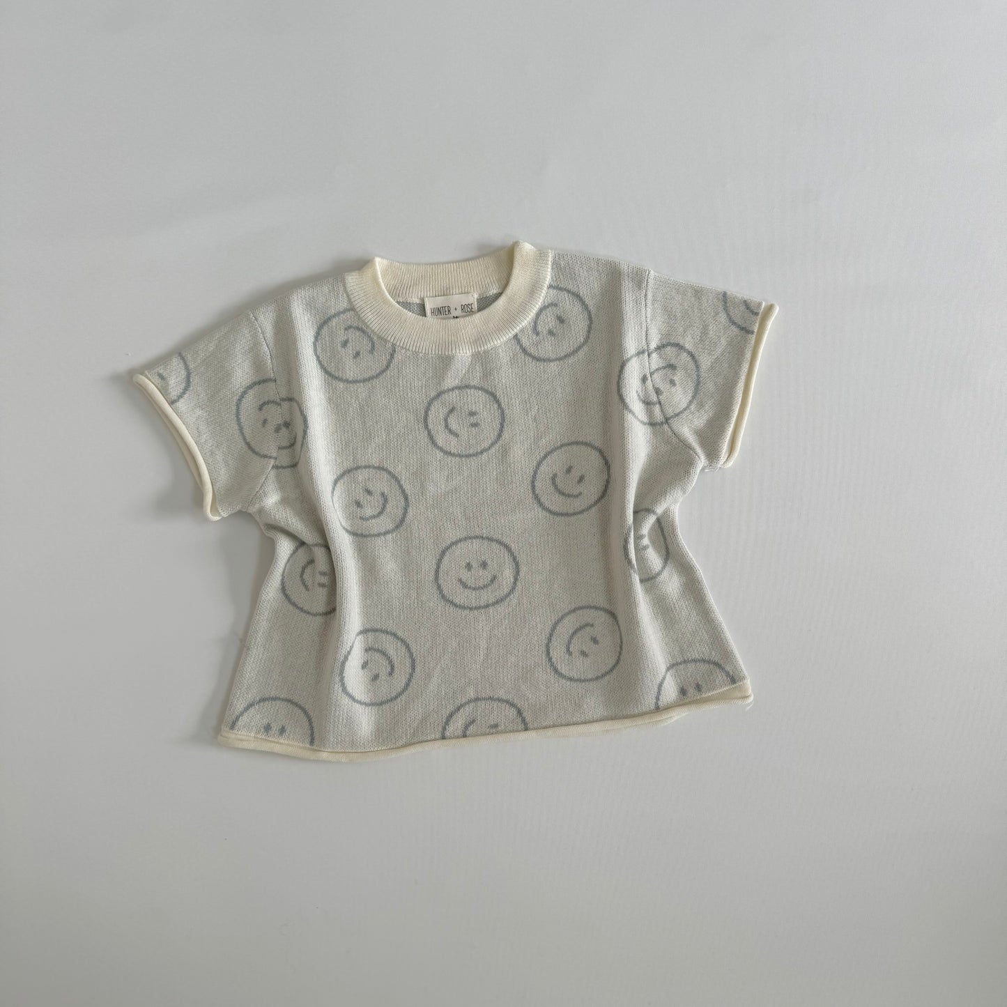 Mist Smiley Riley Tee