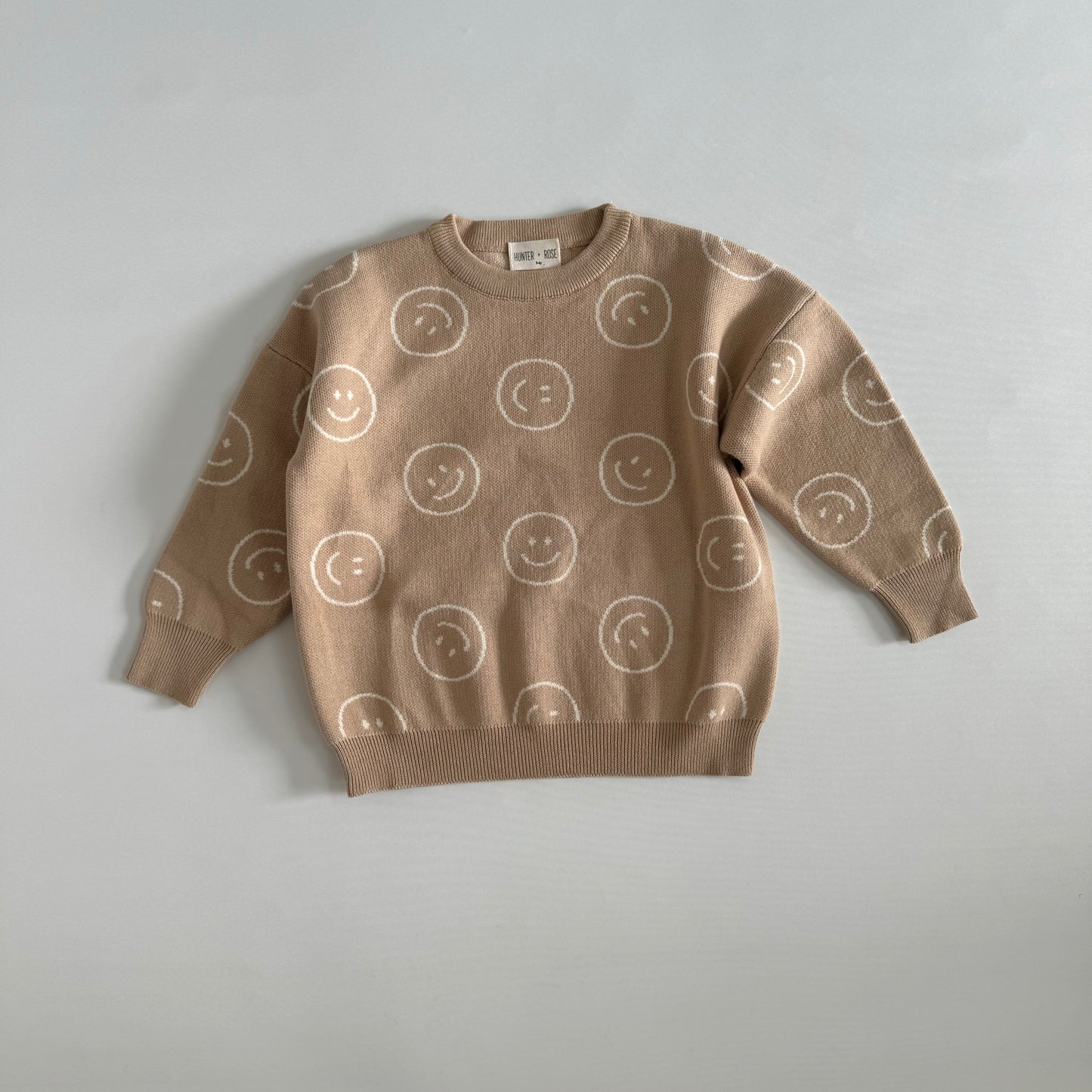 Tan Smiley Quinn Jumper