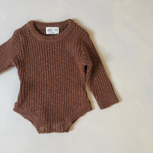 Cinnamon Teddy Bodysuit 3-6m sample