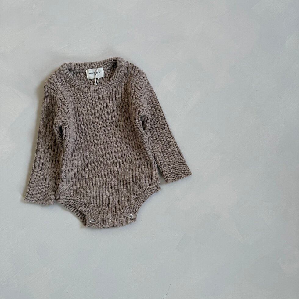 Beige Teddy Bodysuit