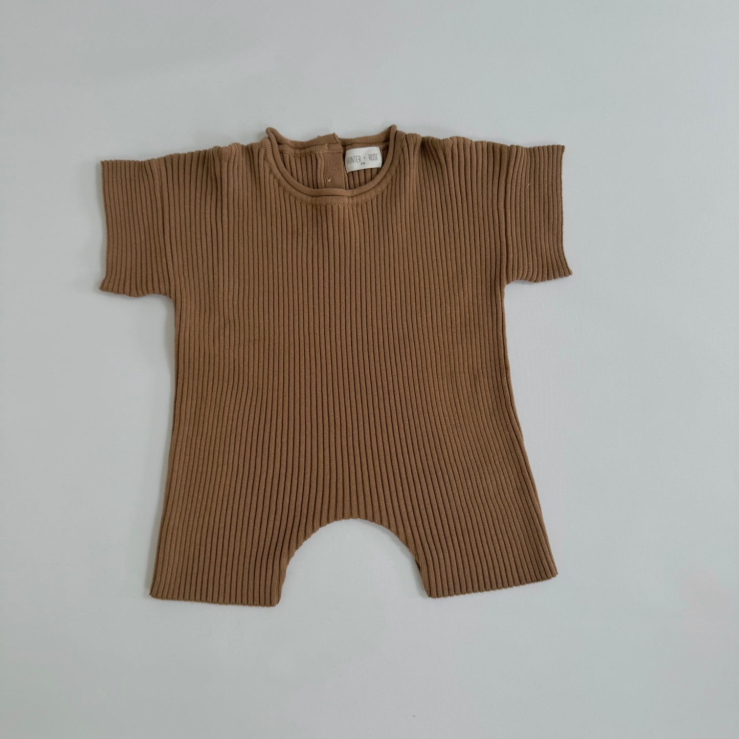 Walnut Ribb Romper