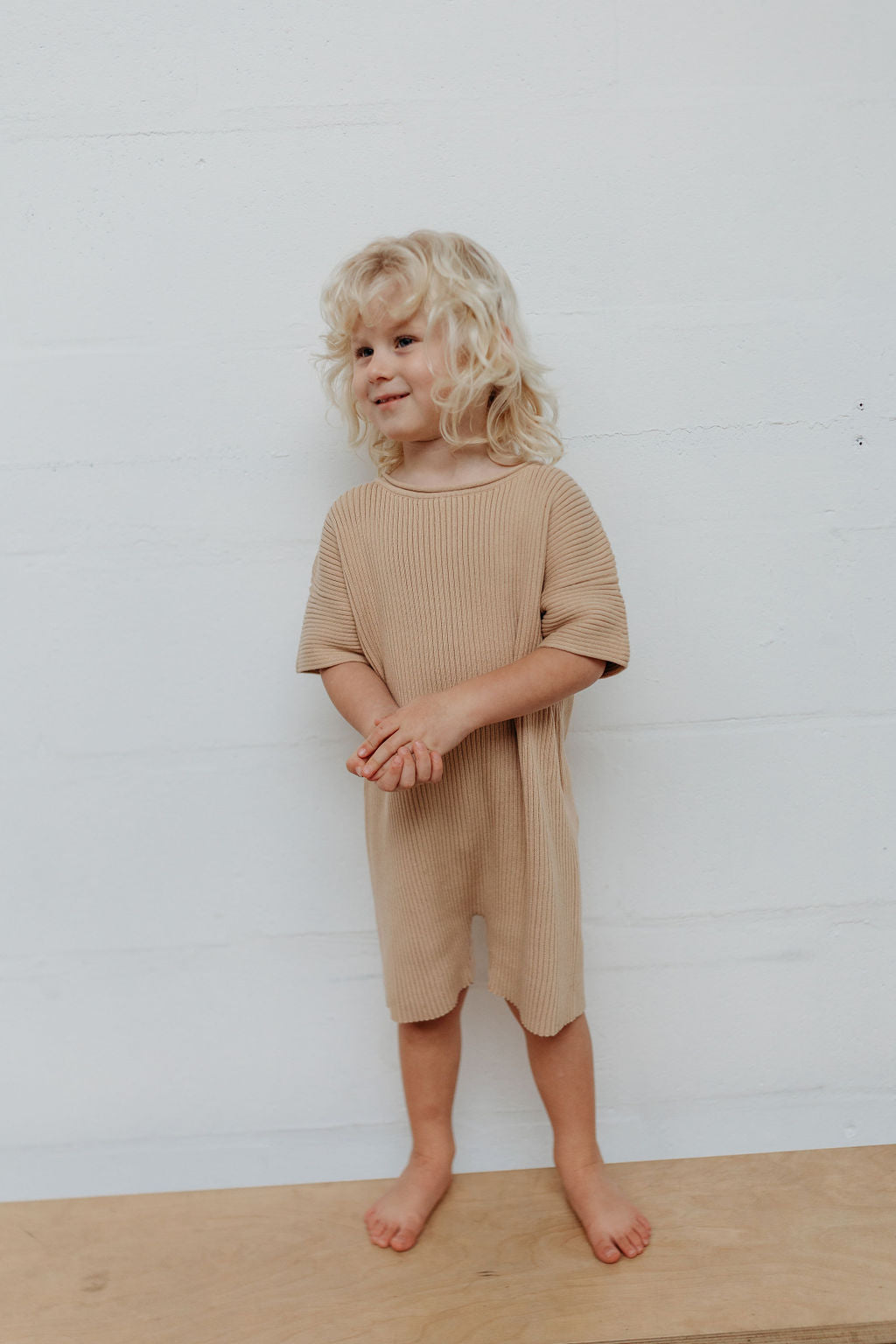Sand Ribb Romper