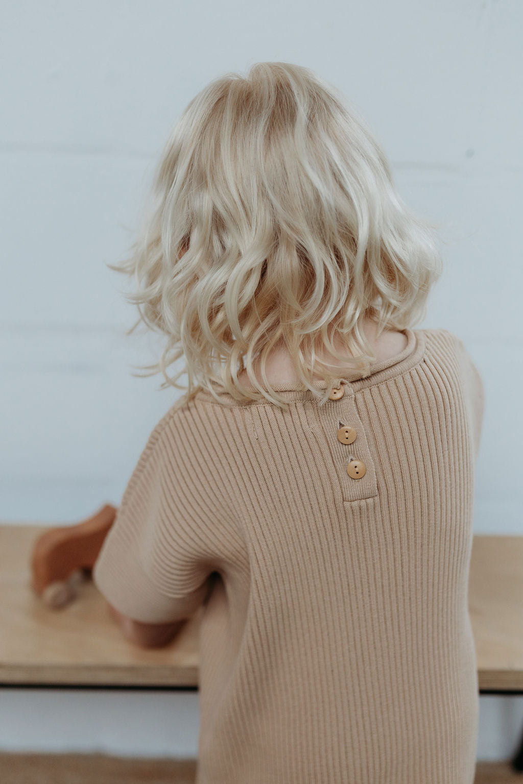 Sand Ribb Romper