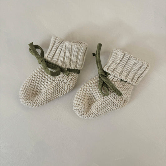 Olive Booties