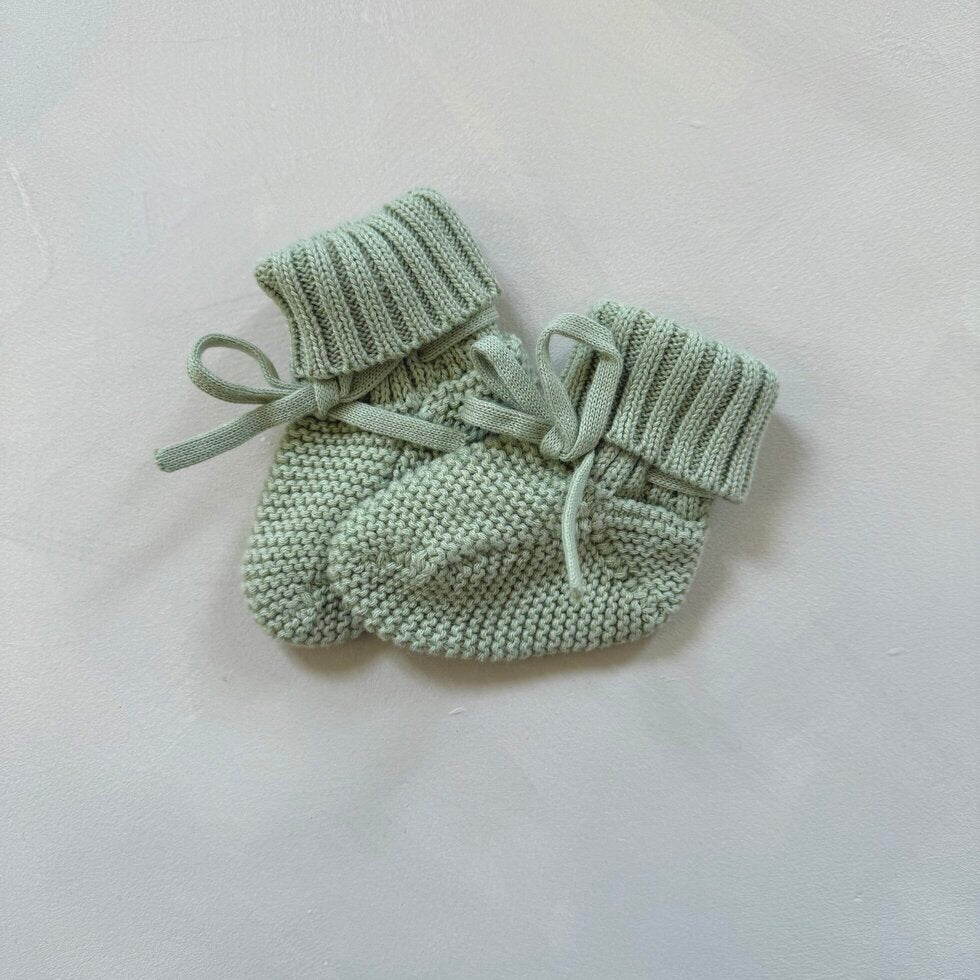 Tea Green Booties