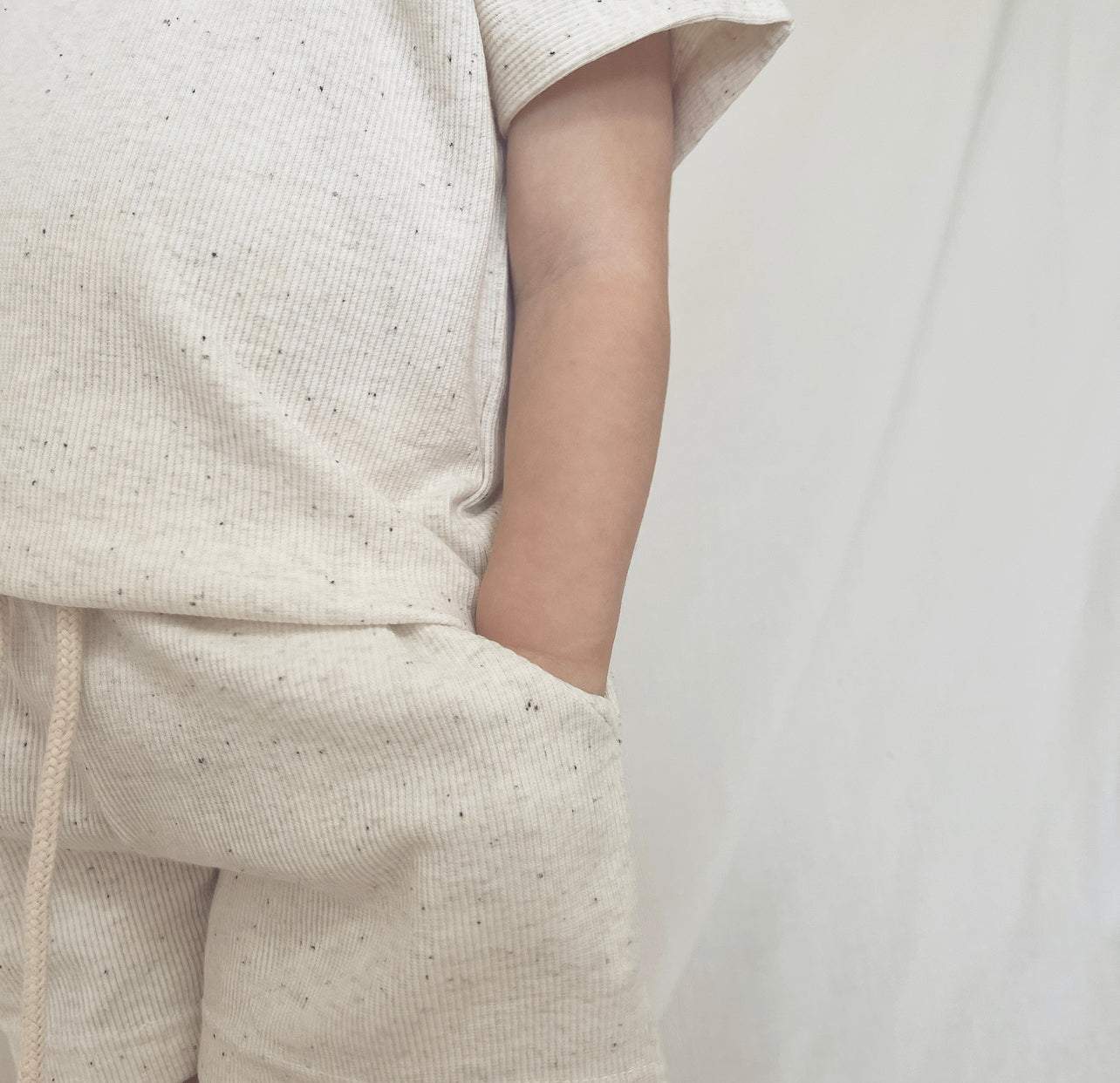 Milk Flecked Birch Shorts
