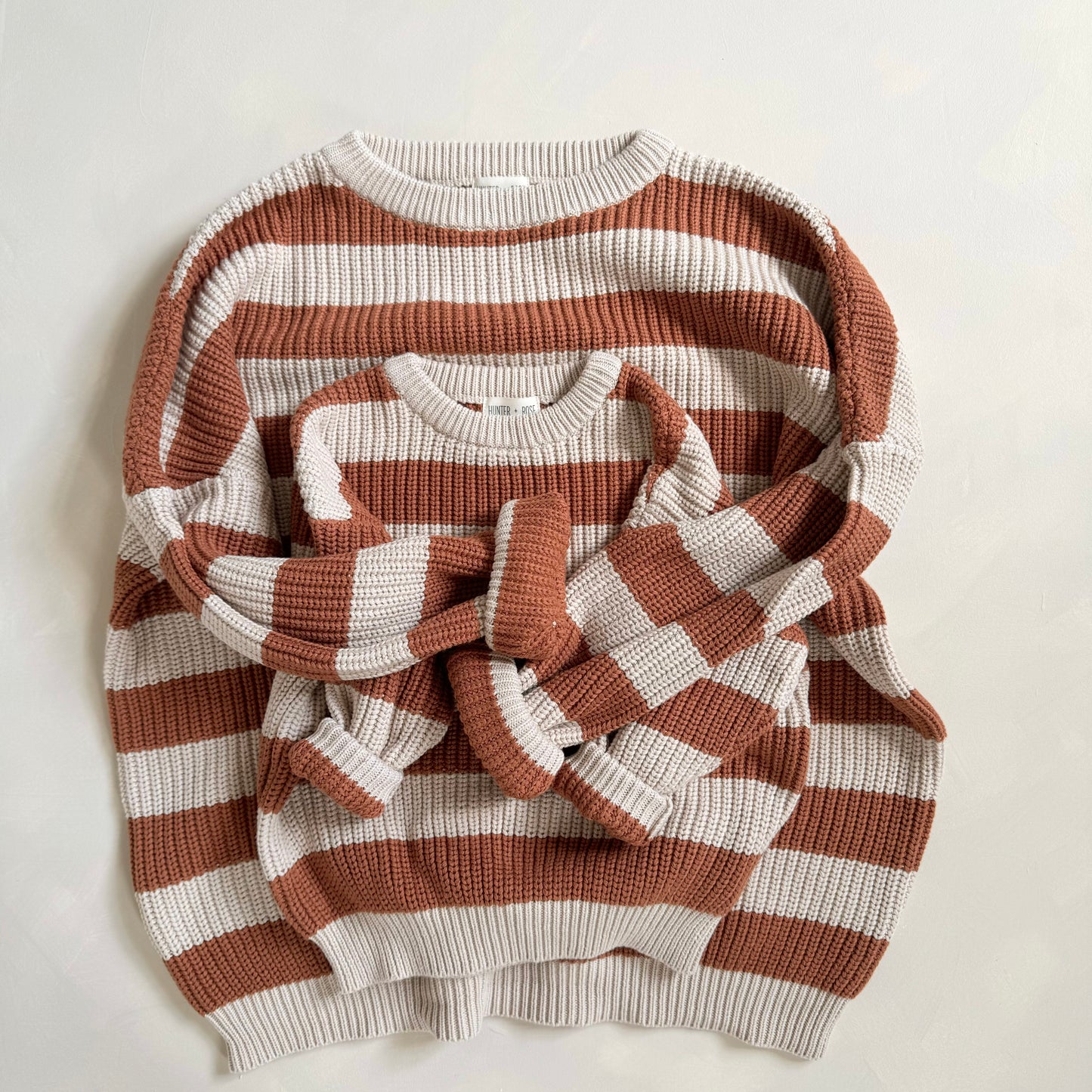 Cinnamon Stripe Aspen Jumper