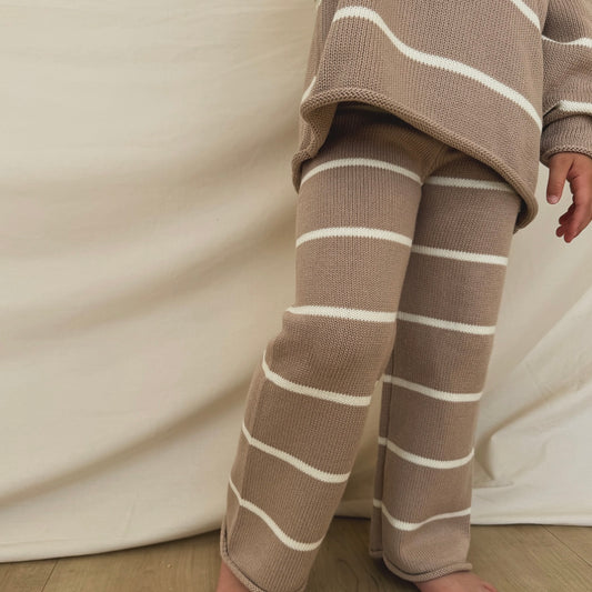 Fawn Stripe Quinn Pants