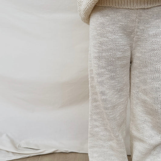 Oatmeal Teddy Pants