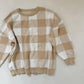 Checked jumper 7-8y preloved