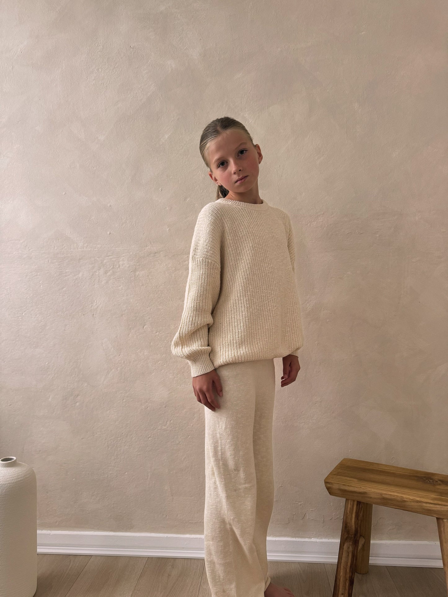 Oatmeal Teddy Jumper