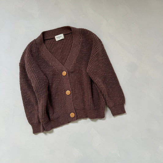 Cocoa Teddy Cardigan