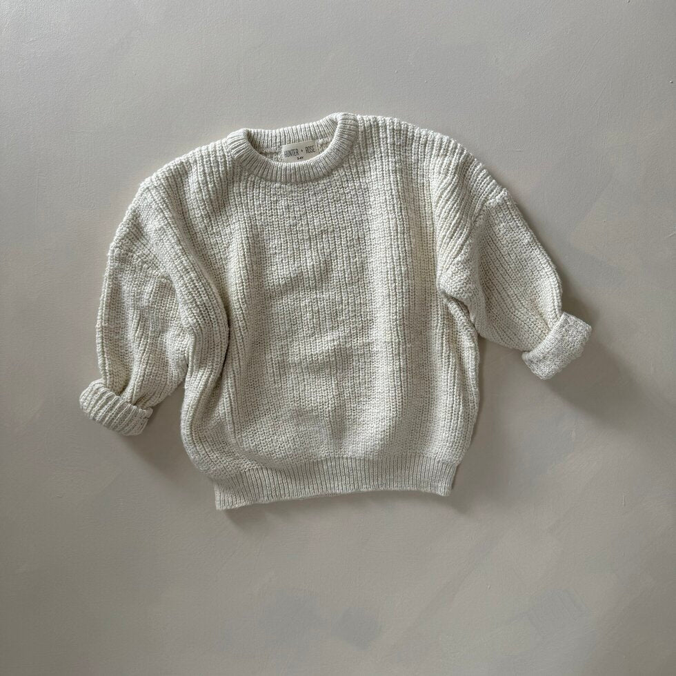 Oatmeal Teddy Jumper