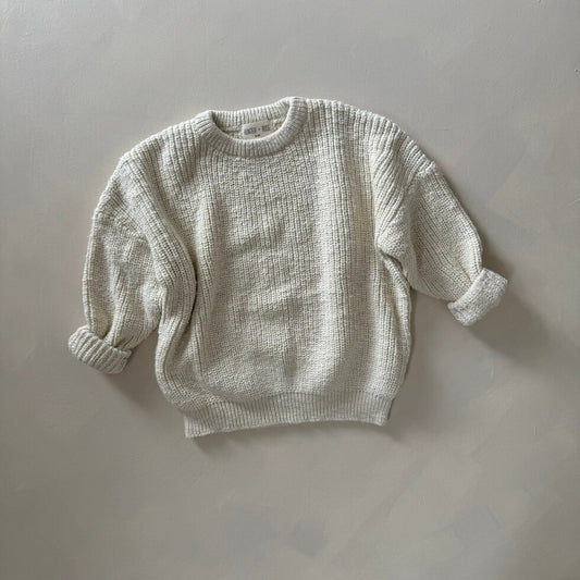 Oatmeal Teddy Jumper