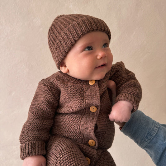 Cocoa Teddy Beanie