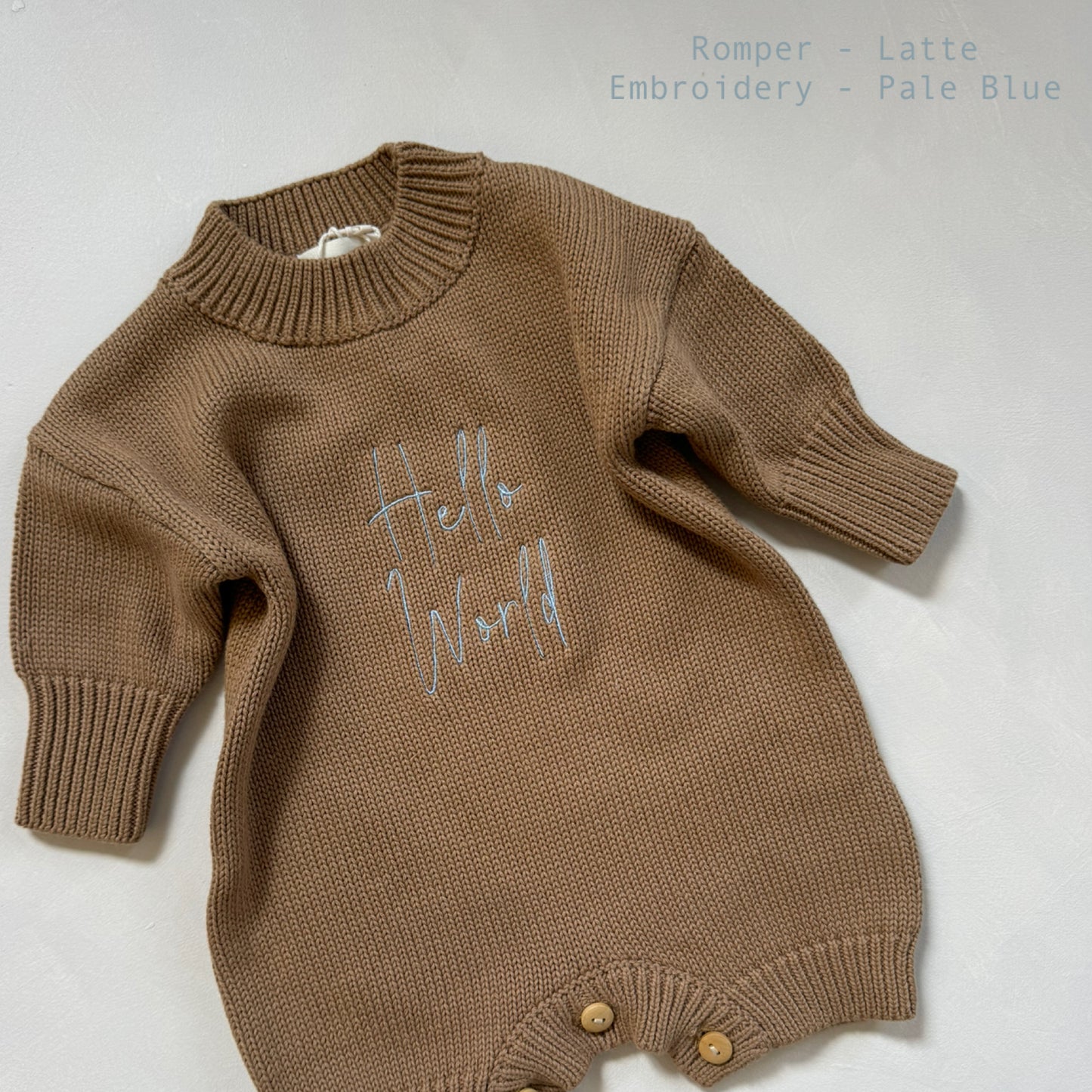 Hello World Romper ( ALL COLOURS)