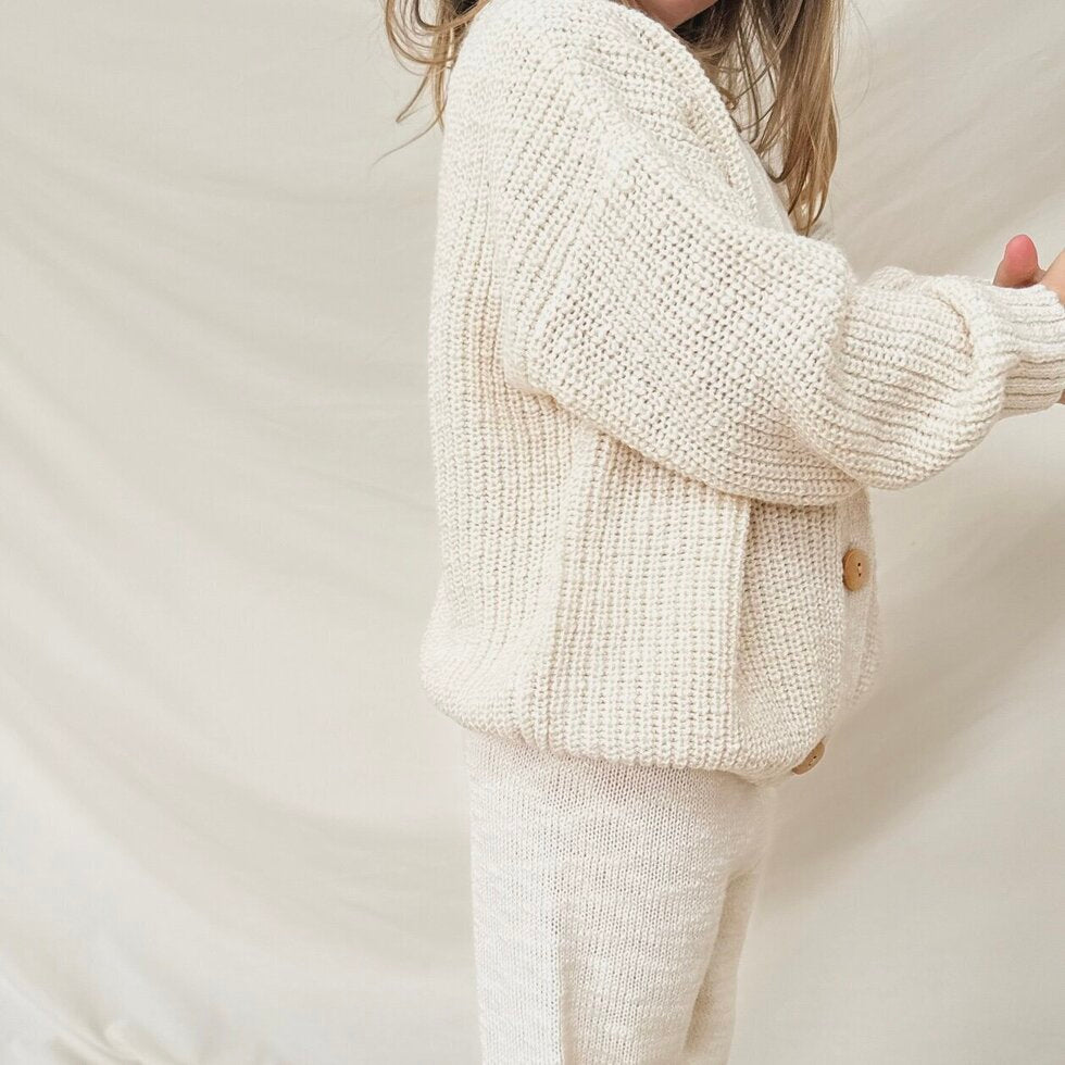 Oatmeal Teddy Cardigan